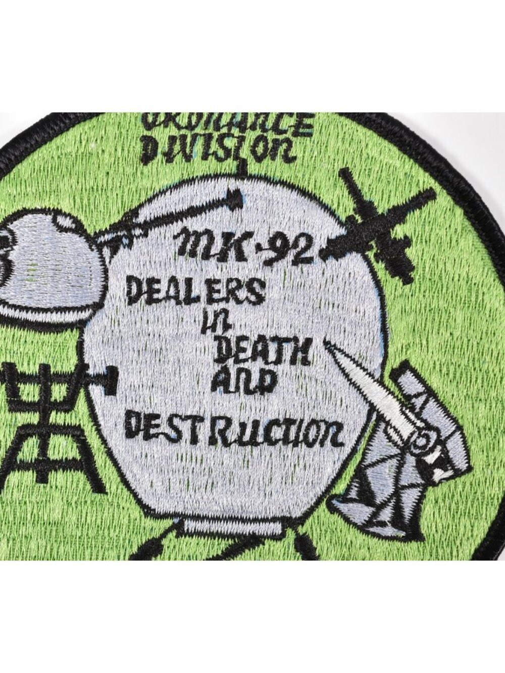 USS Antrim US Navy Ordinance Division MK-95 Dealers in Death & Destruction Patch - Picture 2 of 3